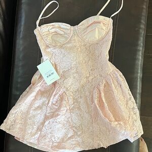 Promenade Mini Dress - Pink